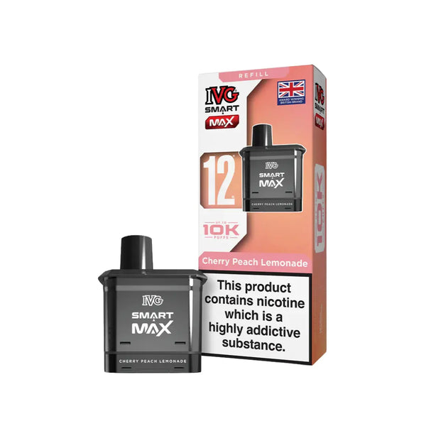 IVG Smart Max 10K Cherry Peach Lemonade Refill Pods