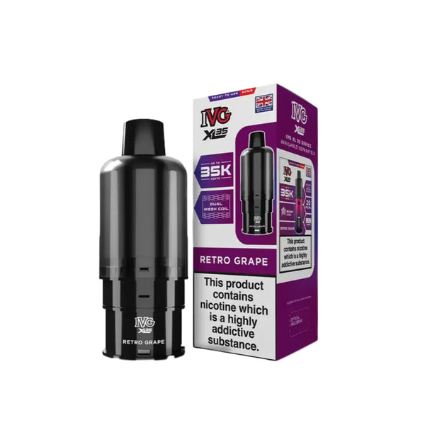 IVG XL 35K Retro Grape Refill Pod