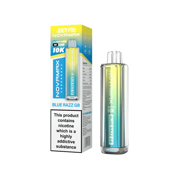 Juicy Pod Novamax 10k Prefilled Pod Vape Kit - Pack of 5