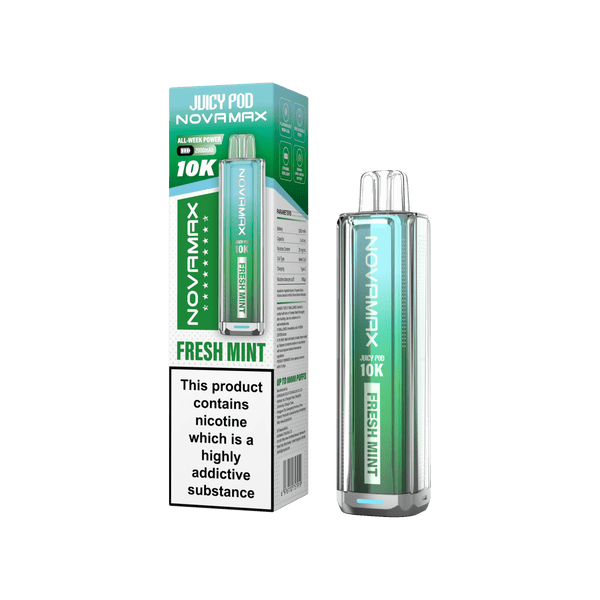 Juicy Pod Novamax 10k Prefilled Pod Vape Kit - Pack of 5