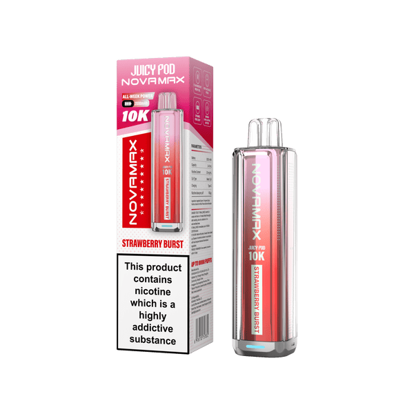 Juicy Pod Novamax 10k Prefilled Pod Vape Kit - Pack of 5