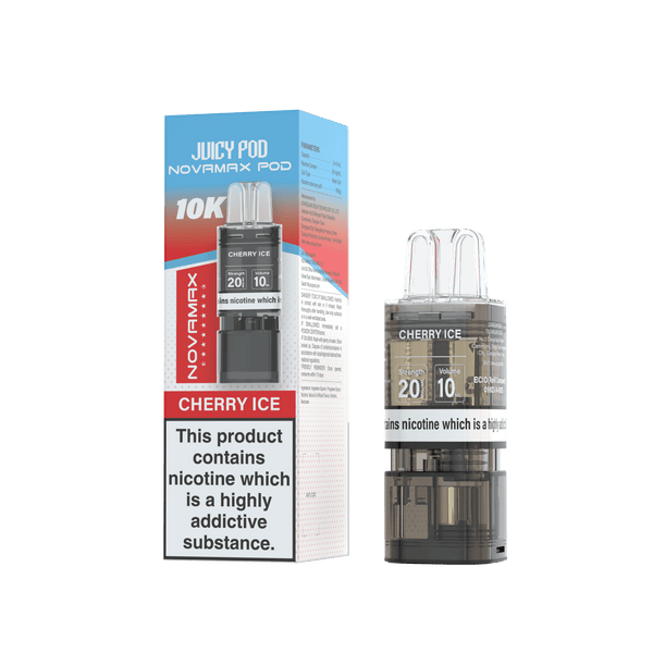 Juicy Pod Novamax 10k Replacement Pods - 10 pack