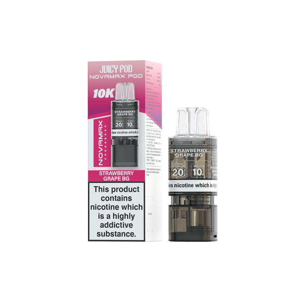Juicy Pod Novamax 10k Replacement Pods - 10 pack