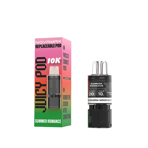 Juicy Pod Novamax 10K Summer Romance Refill Pods