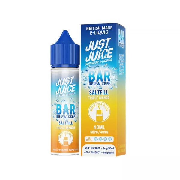 Just Juice Below Zero 40ml Saltfill