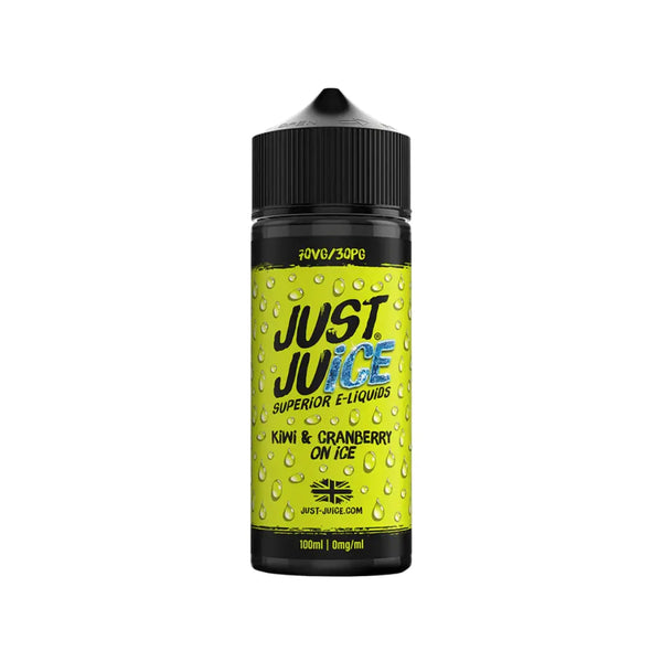 Just Juice Iconic Kiwi & Cranberry on Ice 100ml E-liquid