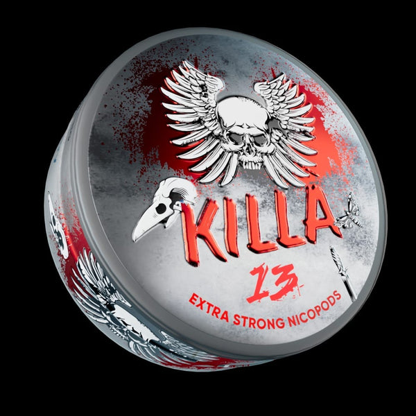 Killa Nicopods - 13(Thirteen) - 12.8mg - Box of 10