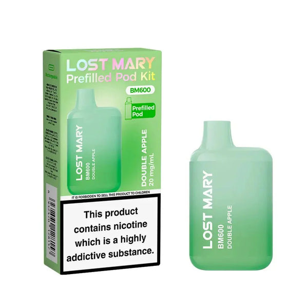 Lost Mary BM600 Prefilled Pod Vape Kit - Box of 10