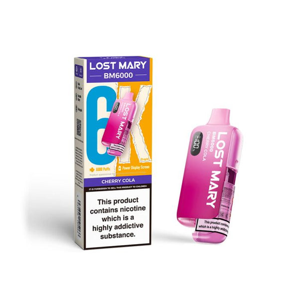 Lost Mary BM6000 Prefilled Disposable Vape Kit (Box of 5)