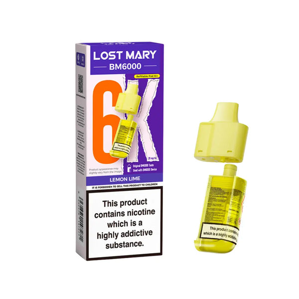 Lost Mary BM6000 Lemon Lime Refill Pod