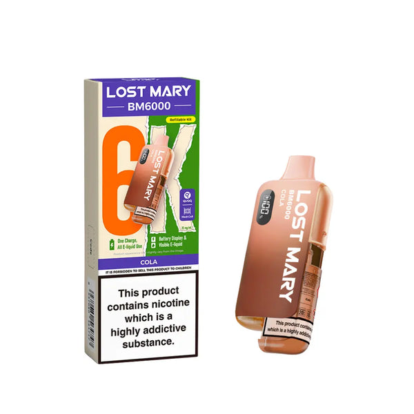 Lost Mary BM6000 Prefilled Pod Vape Kit