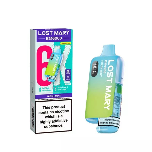 Lost Mary BM6000 Prefilled Pod Vape Kit