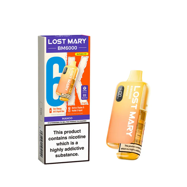 Lost Mary BM6000 Prefilled Pod Vape Kit