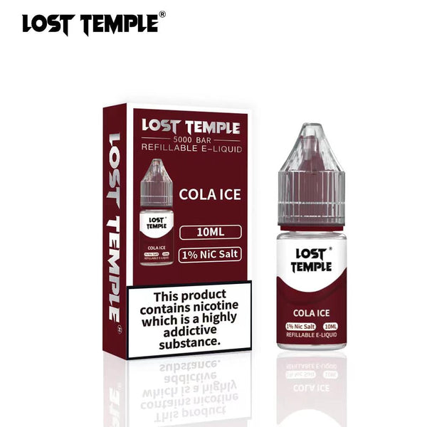 Lost Temple 5000 Bar Nic Salts 10ml - Box of 10