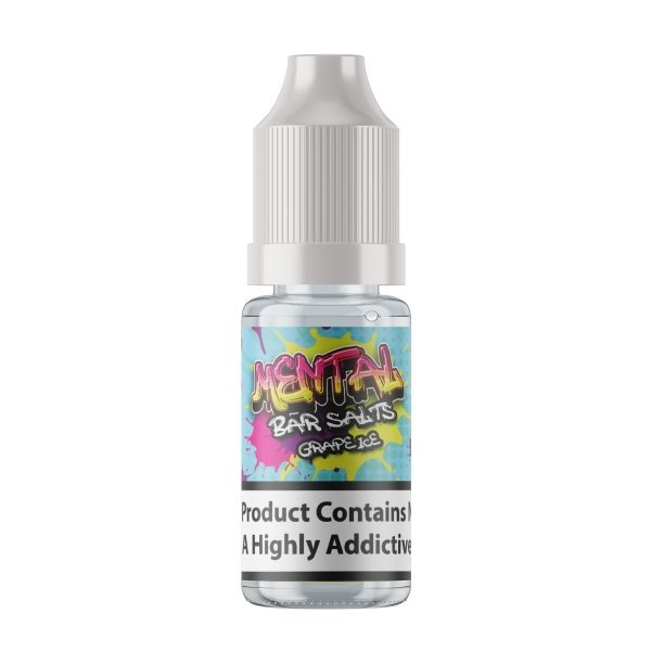 Mental Bar Salts 10ml E-liquids- Pack of 12