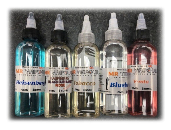 Mr Vapour 80ml E-liquids