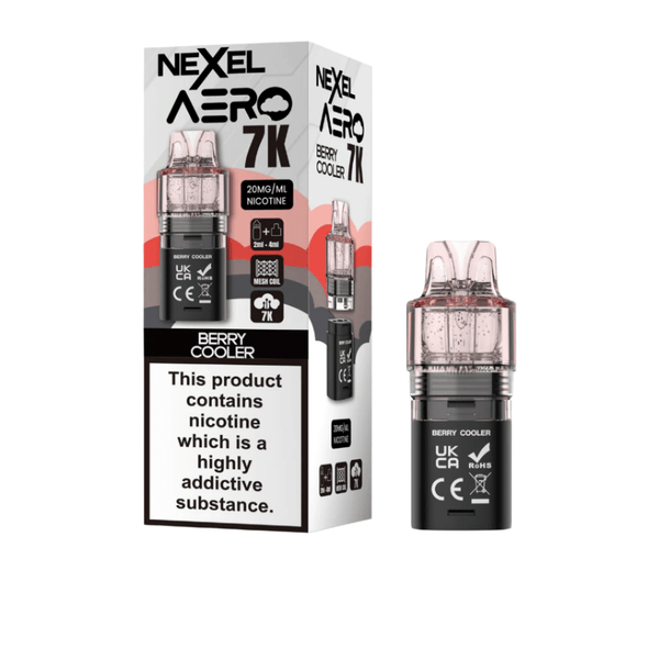 Nexel Aero 7k Replacement Pods Pack of 10