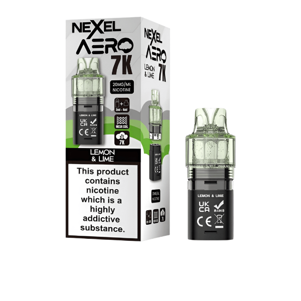 Nexel Aero 7k Replacement Pods Pack of 10
