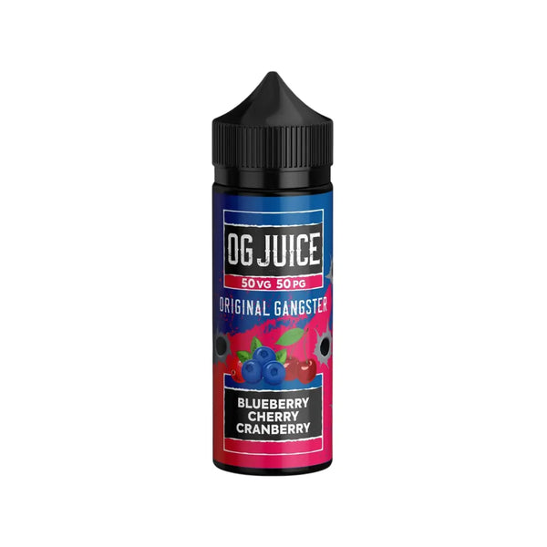 OG Juice 50/50 Blueberry Cherry Cranberry 100ml E-liquid