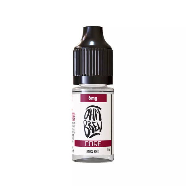 Ohm Brew Core Mrs Red 50/50 10ml E-liquid