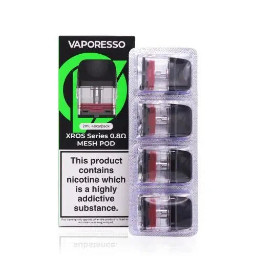 Pack of 10 - Vaporesso Xros Replacement Pods - 40pcs