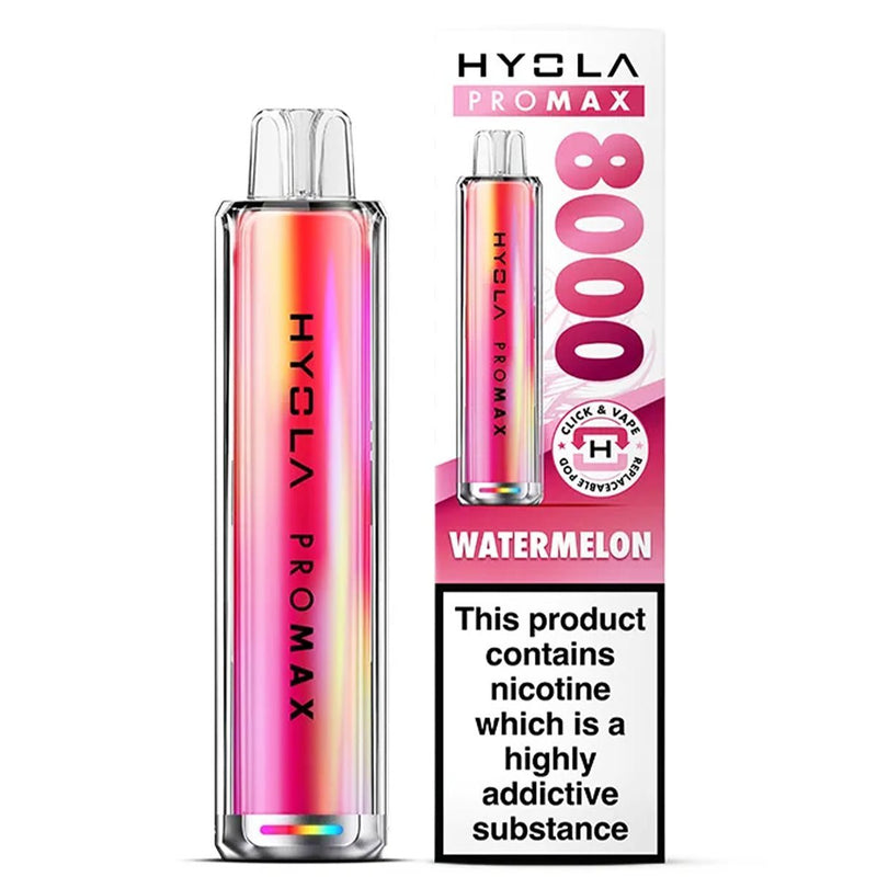 Pro Max 8000 Rechargeable Pre - Filled Pod Kit by Hyola - Vape Smoke