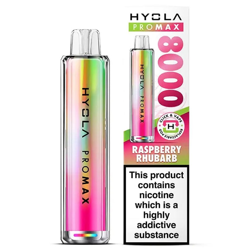 Pro Max 8000 Rechargeable Pre - Filled Pod Kit by Hyola - Vape Smoke
