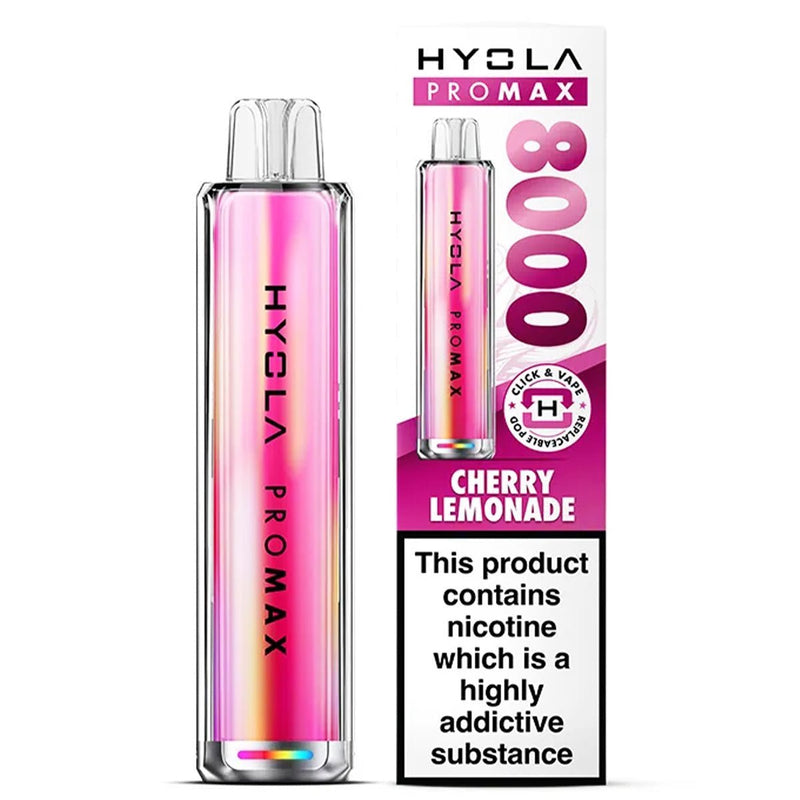 Pro Max 8000 Rechargeable Pre - Filled Pod Kit by Hyola - Vape Smoke