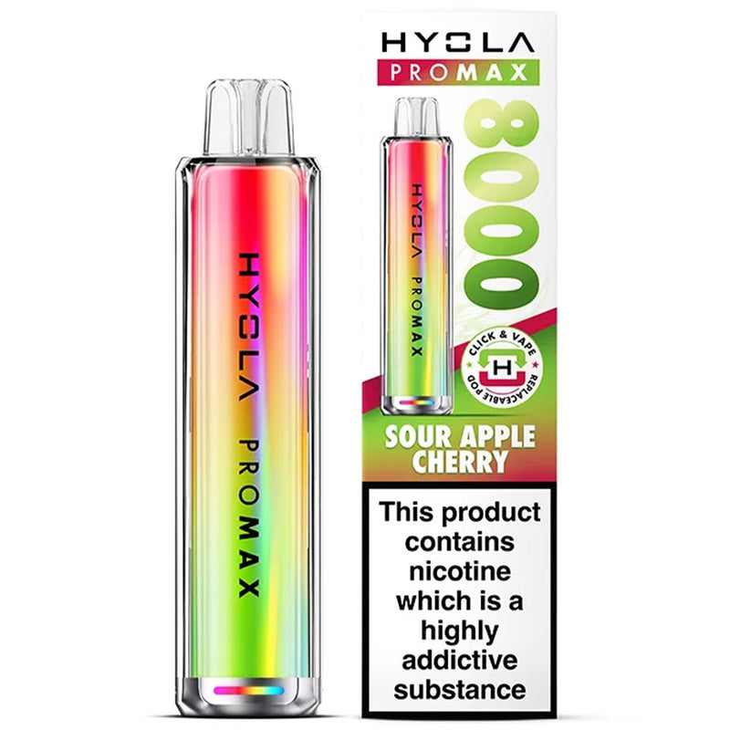 Pro Max 8000 Rechargeable Pre - Filled Pod Kit by Hyola - Vape Smoke