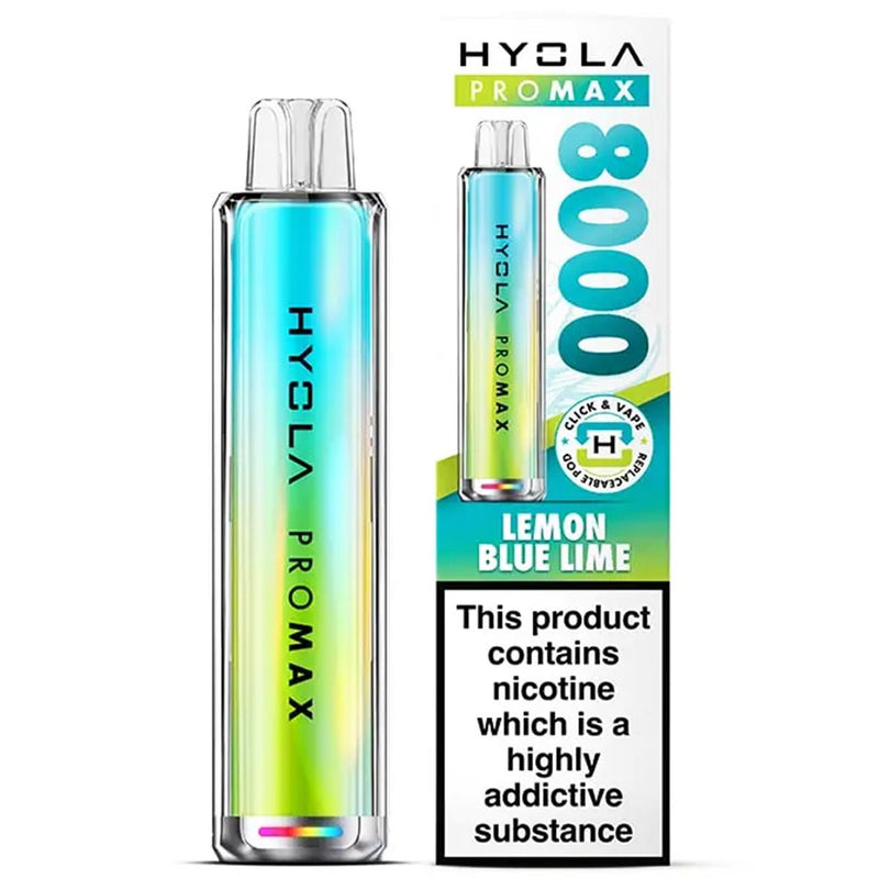 Pro Max 8000 Rechargeable Pre - Filled Pod Kit by Hyola - Vape Smoke