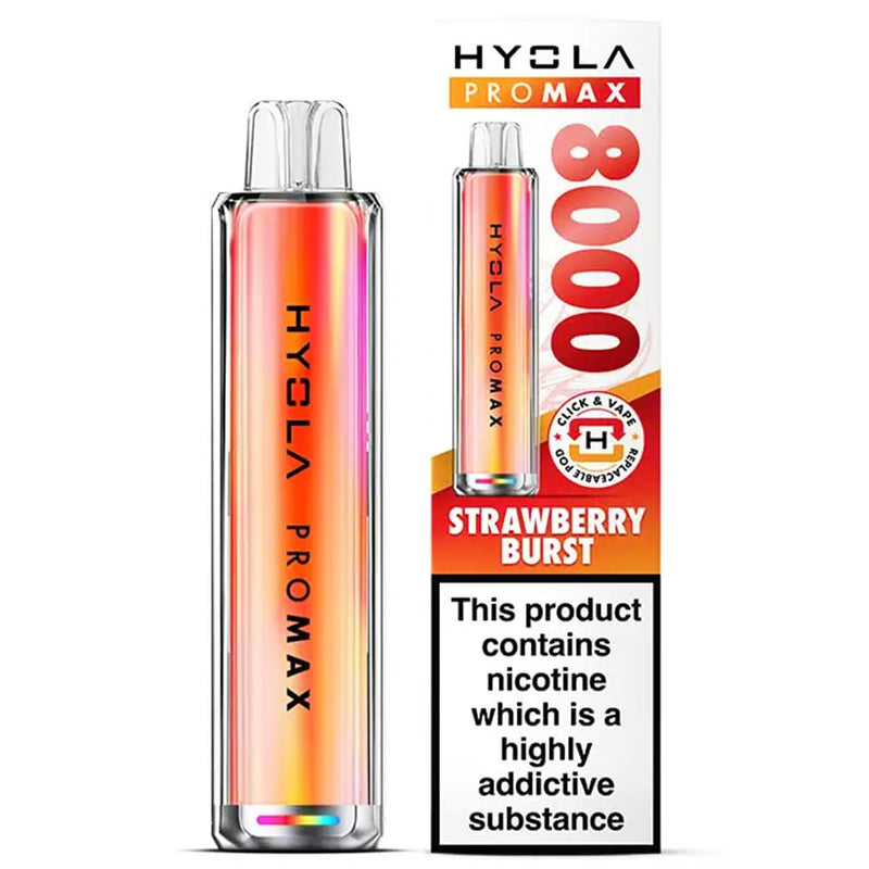 Pro Max 8000 Rechargeable Pre-Filled Pod Kit by Hyola