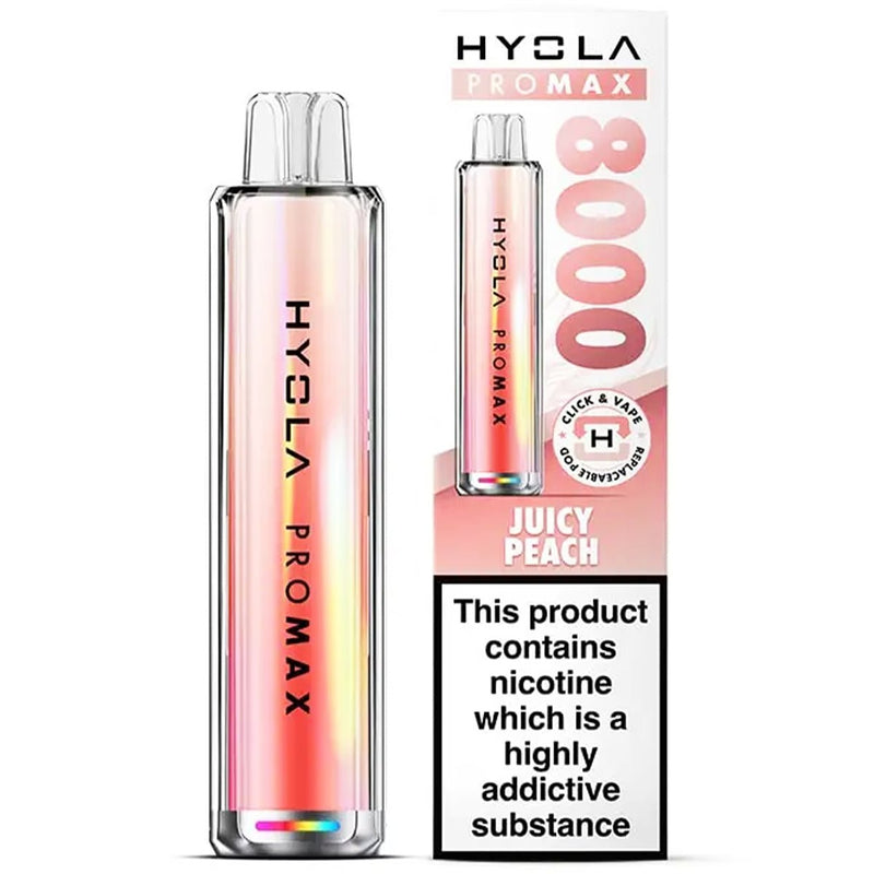 Pro Max 8000 Rechargeable Pre-Filled Pod Kit by Hyola