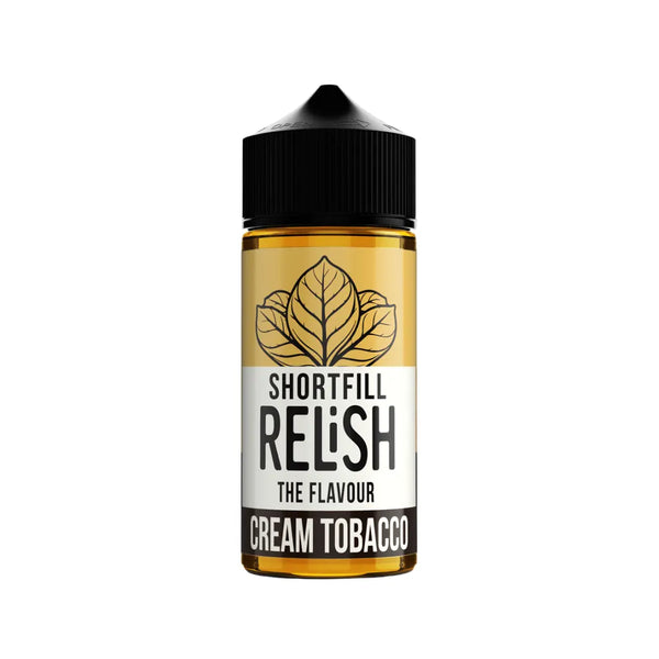 Relish Cream Tobacco 100ml Shortfill E-liquid