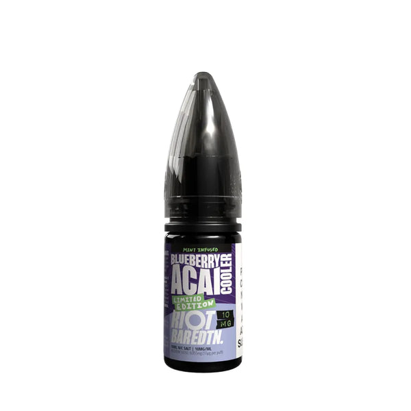 Riot Squad BAR Edition - Limited Edition Blueberry Acai Cooler 10ml Nic Salt E-liquid