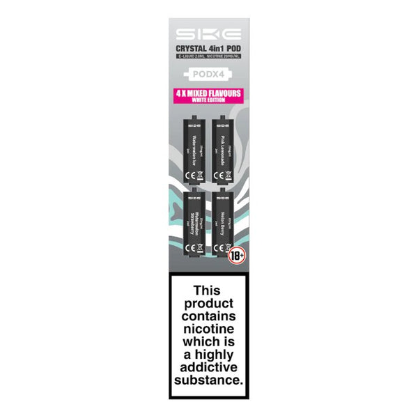 Ske Crystal 4 in 1 Pre Filled Replacement Pods