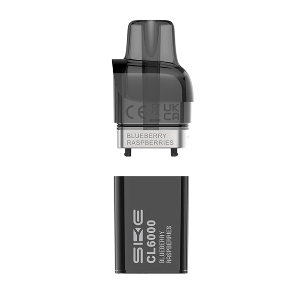 SKE Crystal CL6000 Prefilled Replacement Pods - Box of 5