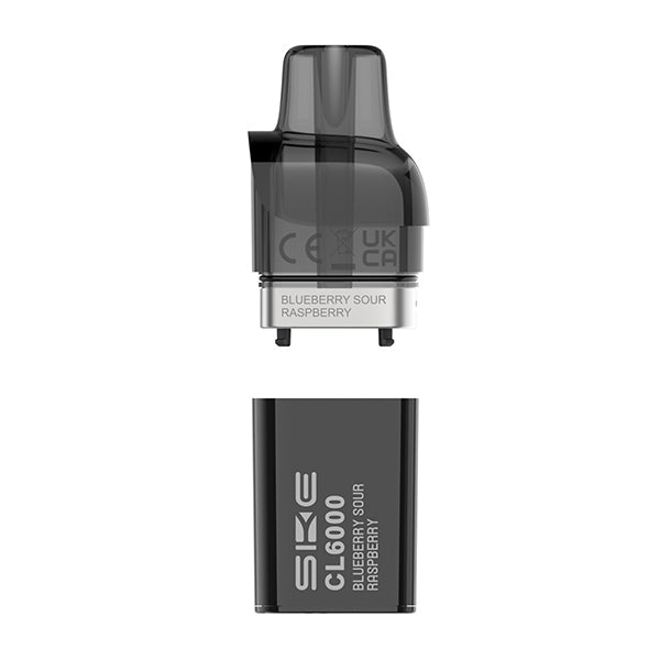 SKE Crystal CL6000 Prefilled Replacement Pods - Box of 5