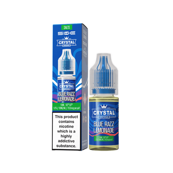 SKE Crystal Blue Razz Lemonade 10ml Nic Salt E-liquid