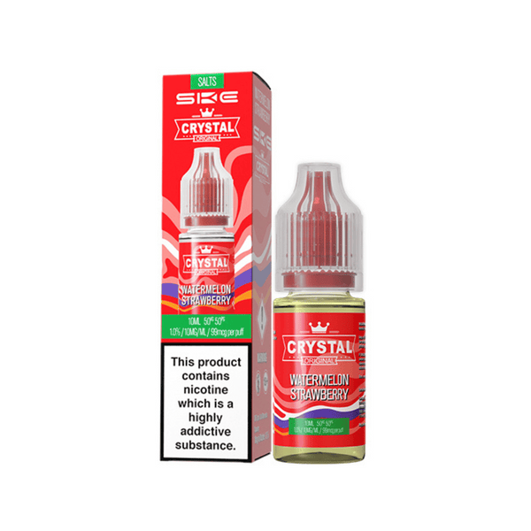 SKE Crystal Watermelon Strawberry 10ml Nic Salt E-liquid
