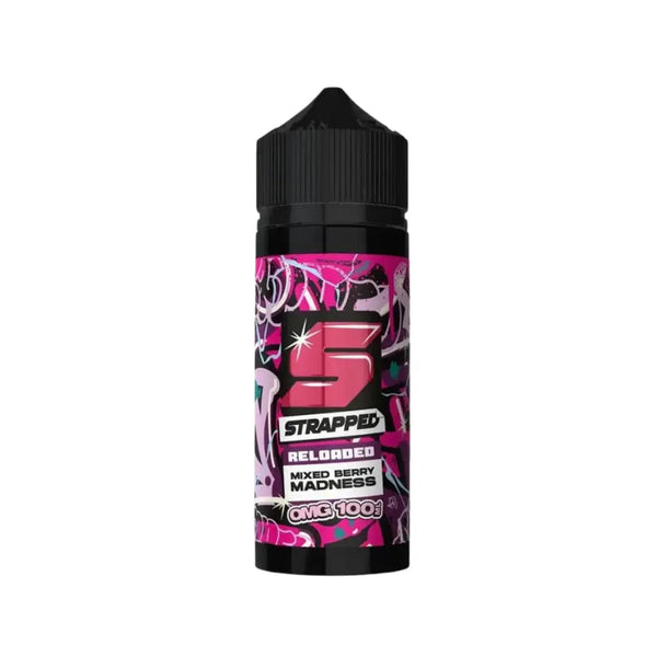 Strapped Reloaded Mixed Berry Madness 100ml Shortfill