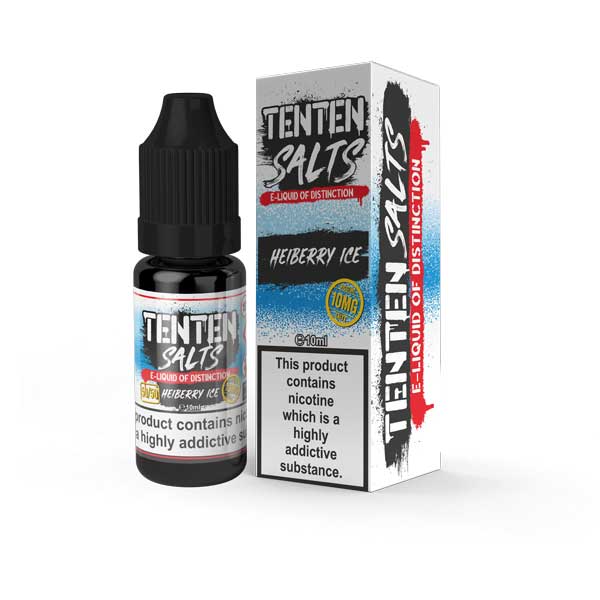 Ten Ten Nic Salts 10ml E-liquids - Box of 10