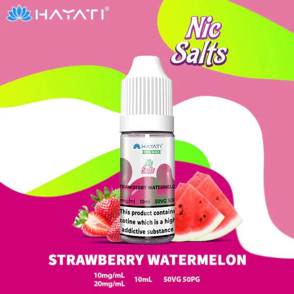 The Crystal Pro Max Hayati Nic Salts 10ml - Box of 10