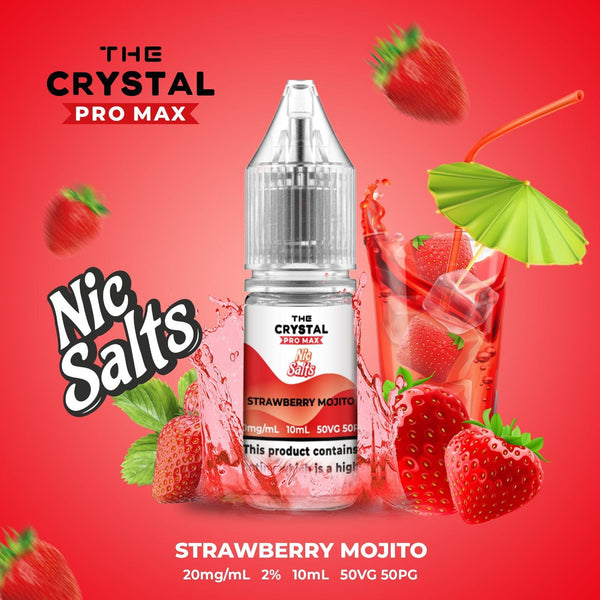 The Crystal Pro Max Hayati Nic Salts 10ml - Box of 10
