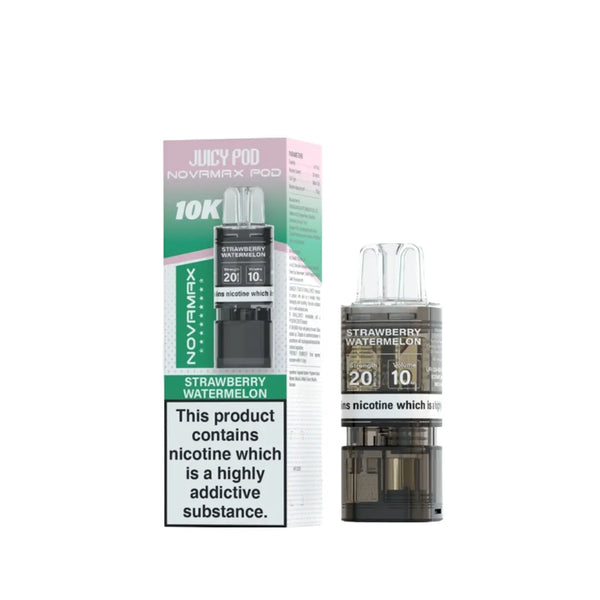 Juicy Pod Novamax 10K Strawberry Watermelon Refill Pods