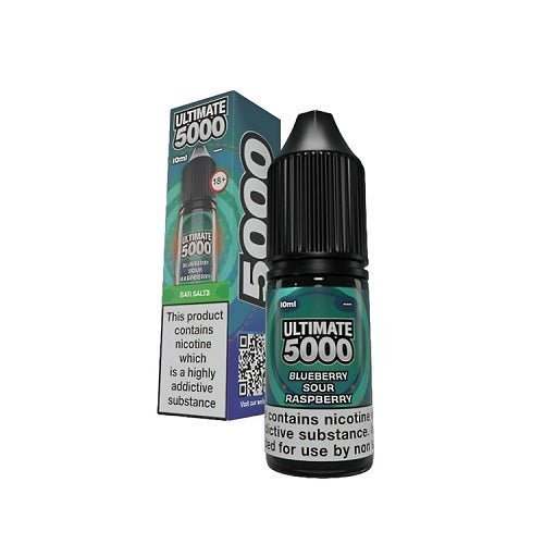 Ultimate Bar 5000 Nic Salts 10ml E-Liquid - Box Of 10