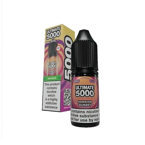 Ultimate Bar 5000 Nic Salts 10ml E-Liquid - Box Of 10