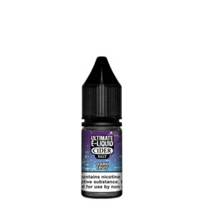 Ultimate E-Liquid Cider 10ML Nic Salt (Pack of 10)