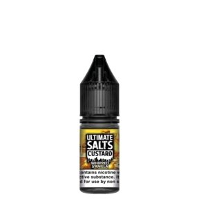 Ultimate Salts Custard 10ML Nic Salt (Pack of 10)