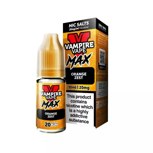 Vampire Vape MAX Orange Zest 10ml Nic Salt