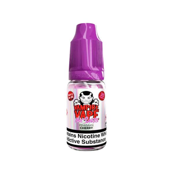 Vampire Vape Pinkman Cherry 10ml Nic Salt E-Liquid